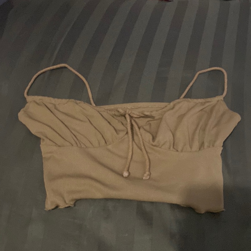 Tan Tank Top